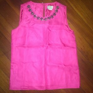 Final sale💃Kate Spade embellished hot pink top
